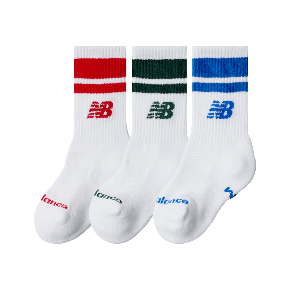 Skarpety dziecięce New Balance LAS51253WT – białe
