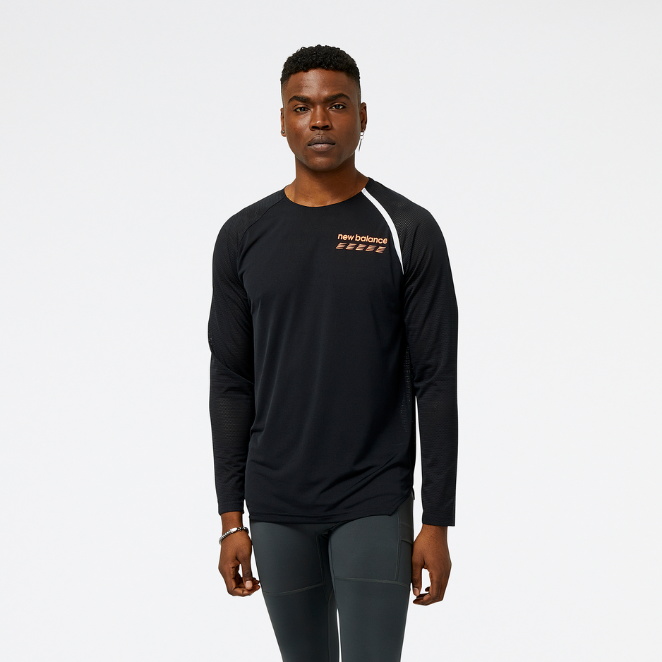 Koszulka męska New Balance MT31242BK – czarna