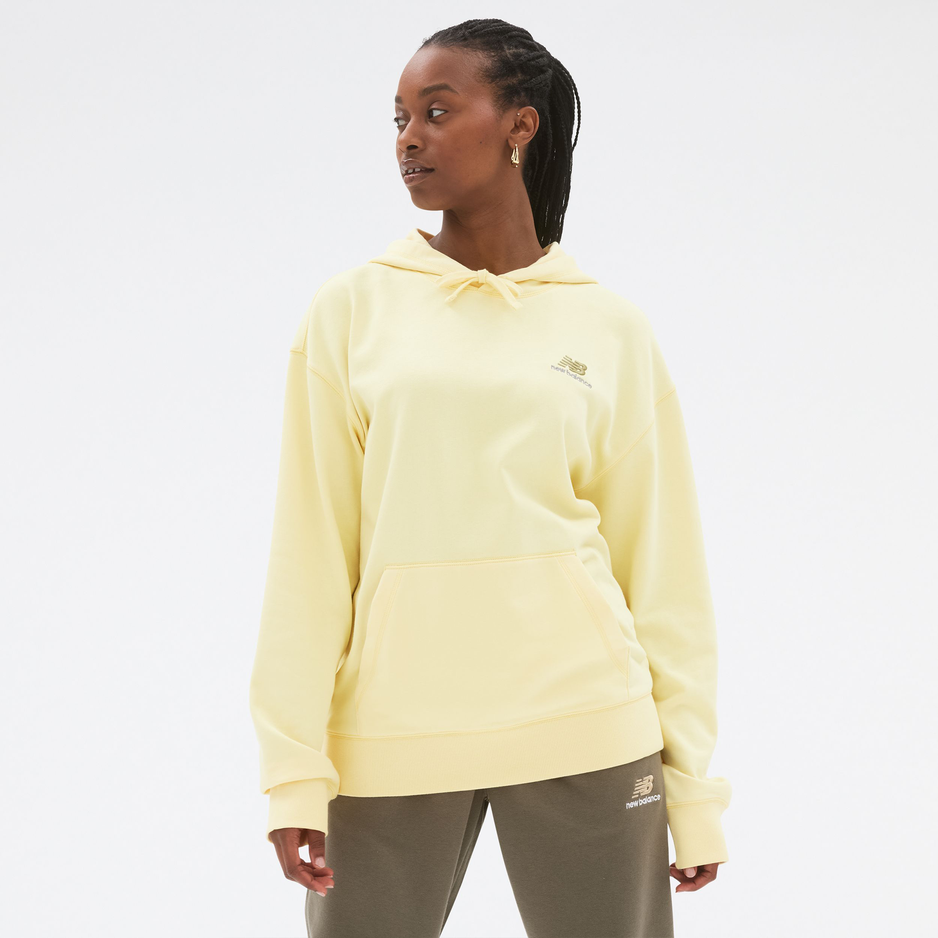 Bluza unisex New Balance UT21500MZ – żółta