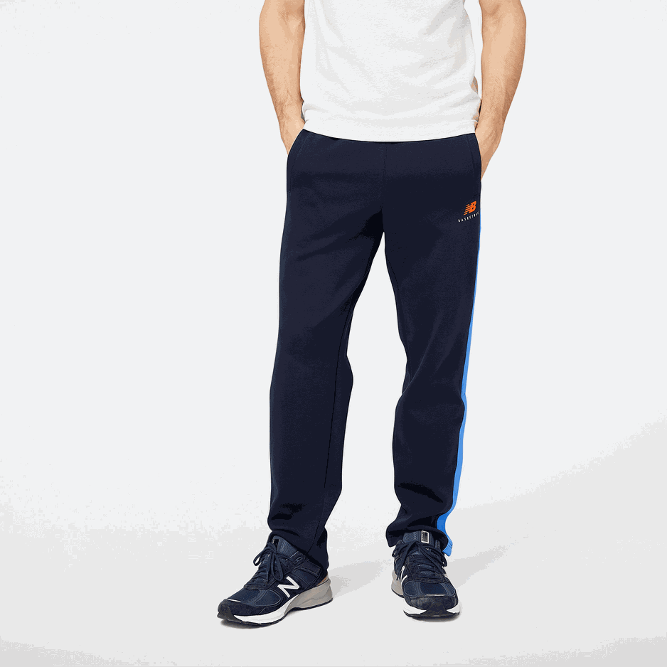Spodnie męskie New Balance MP23588ECL – granatowe