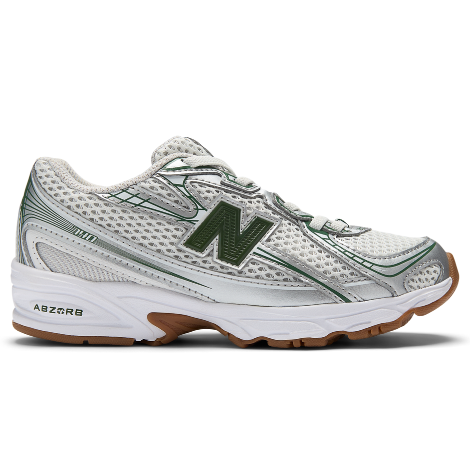 Buty dziecięce New Balance PZ740SF – srebrne