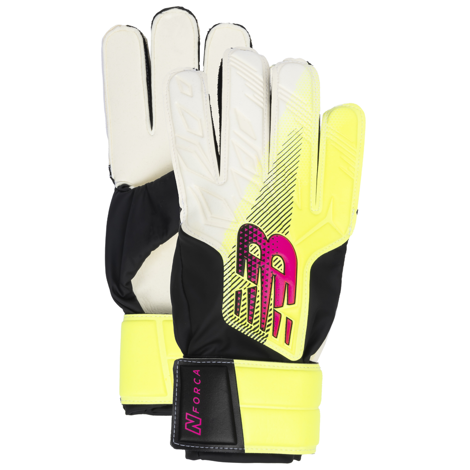Rękawice bramkarskie New Balance GK23310MWH – białe