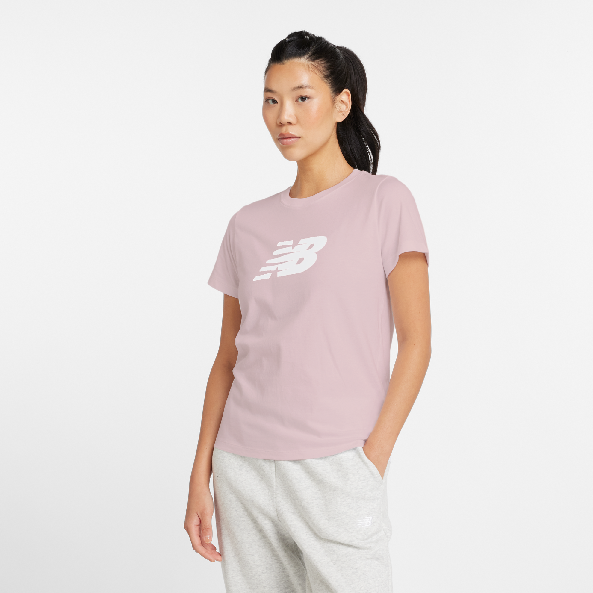 Koszulka damska New Balance WT43582MEY – różowa | Nbsklep.pl