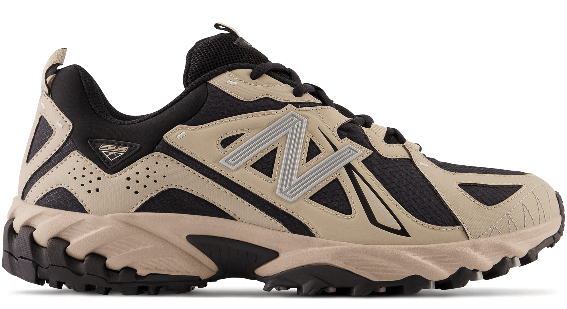 Buty męskie New Balance ML610TAC – czarno–beżowe | Nbsklep.pl