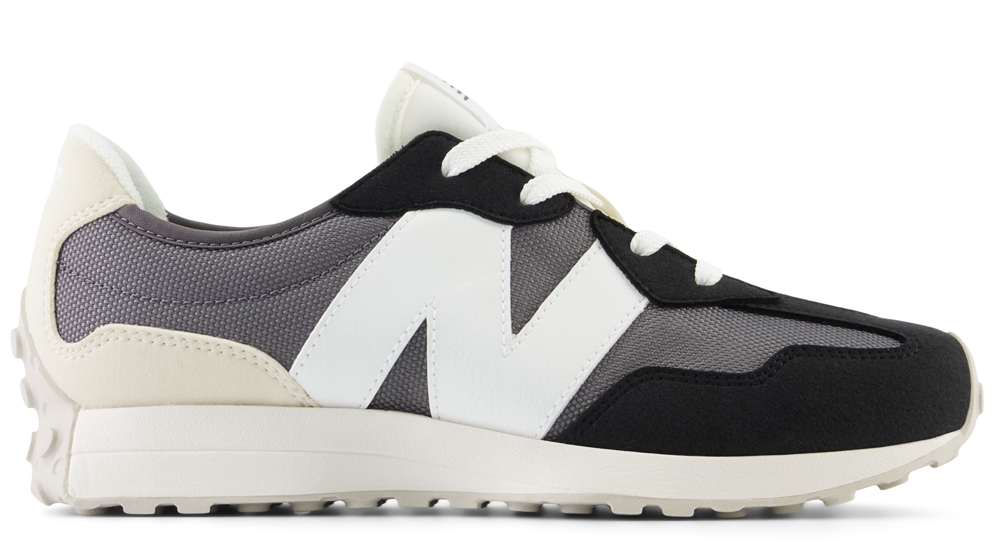 Buty dziecięce New Balance GS327FG – czarne | Nbsklep.pl