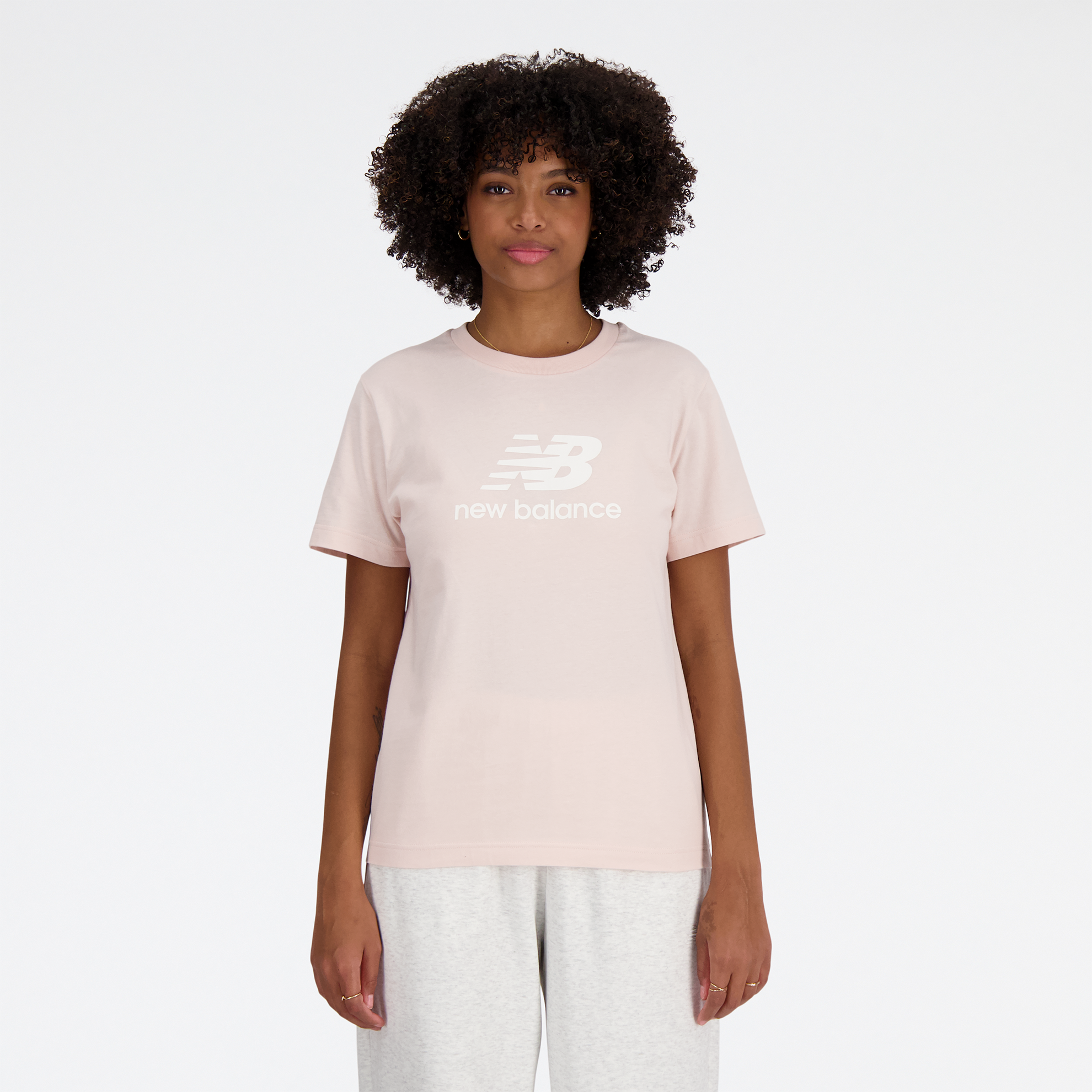 【New Balance】 WOMEN Water Crop Top Rash Guard / 追跡付 Koszulka damska New Balance WT41509RSG – różowa | Nbsklep.pl