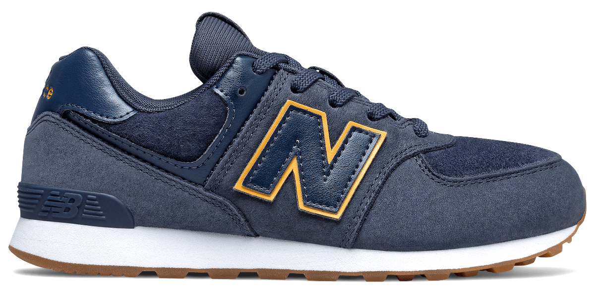 Buty Klasyczne New Balance GC574PNY dzieci ce granatowe