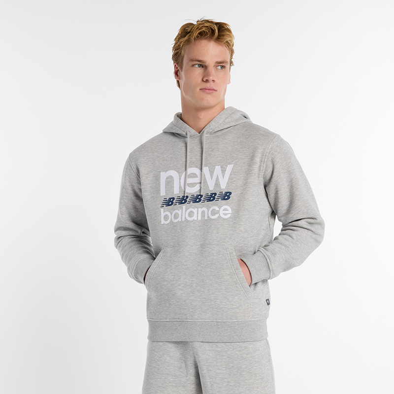 Bluza męska New Balance MT51941AG - szara