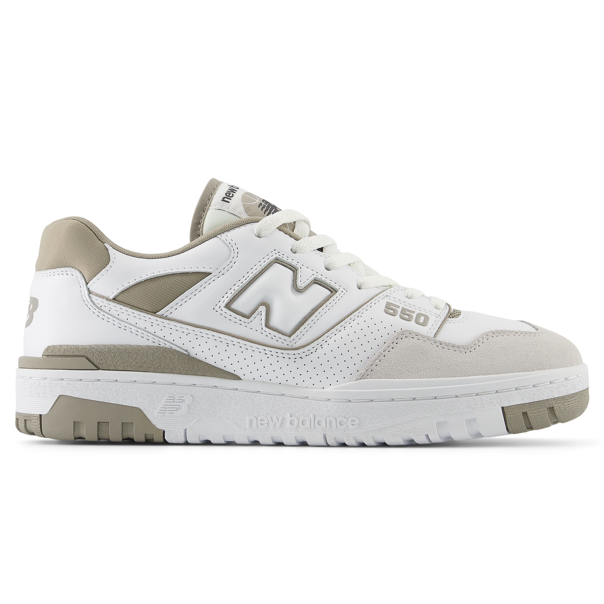 Buty unisex New Balance BB550GSS - białe