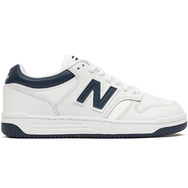 Buty dziecięce New Balance GSB480WN - białe