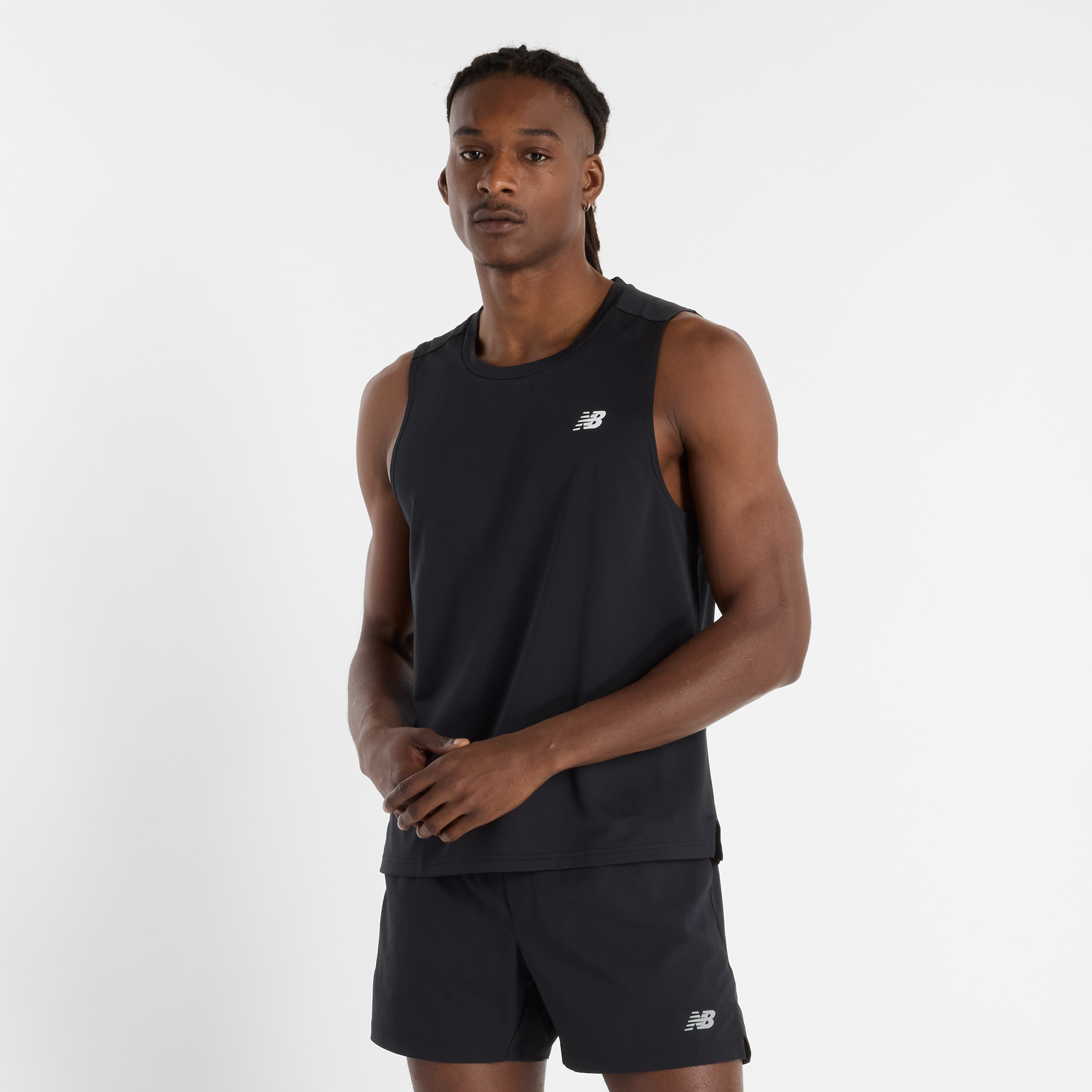 Koszulka męska New Balance MT51800BK - czarna