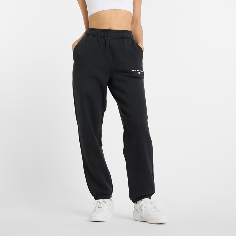 Spodnie damskie New Balance WP51500BK - czarne