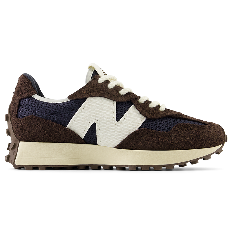 Buty unisex New Balance U327WVB - brązowe