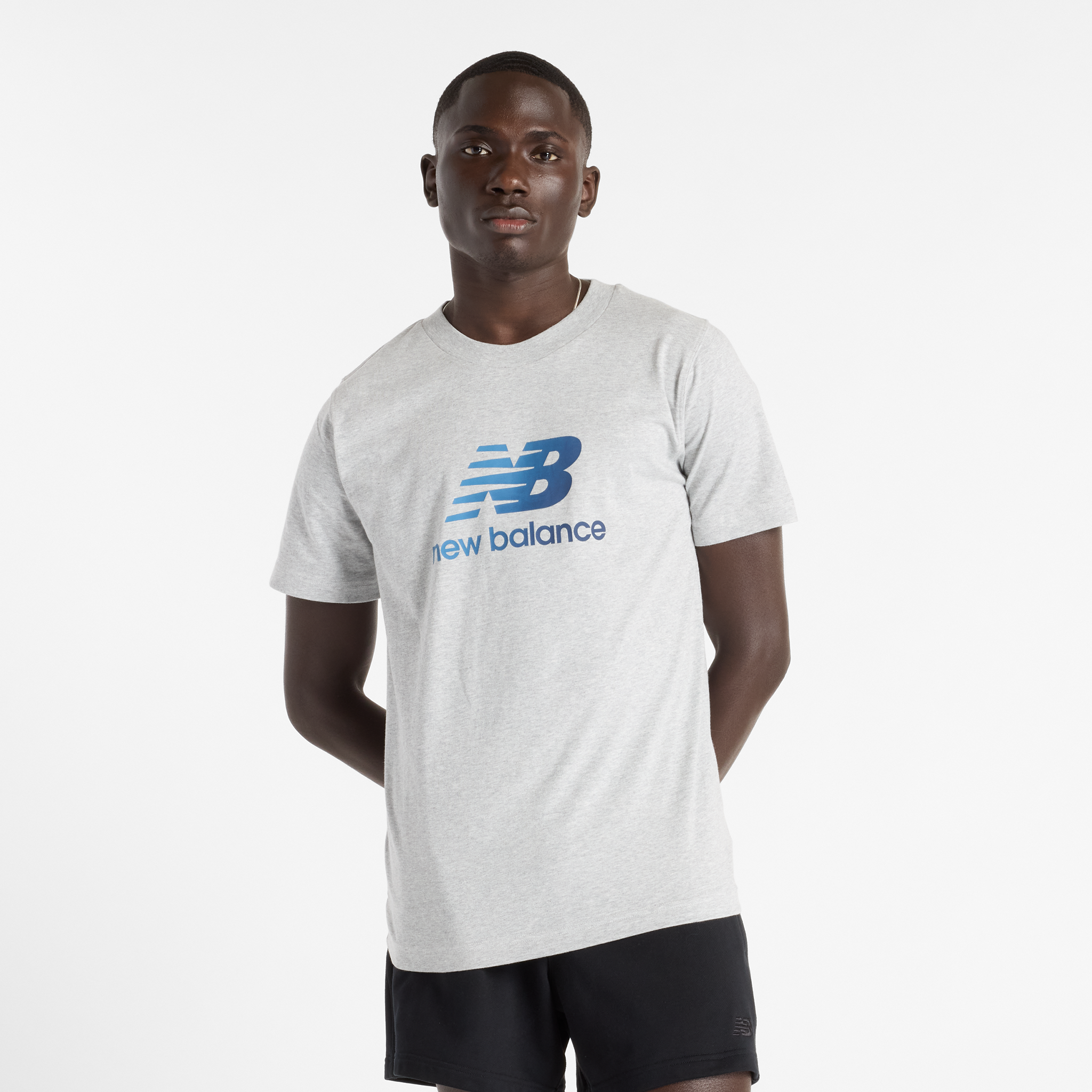 Koszulka męska New Balance MT51503AG - szara