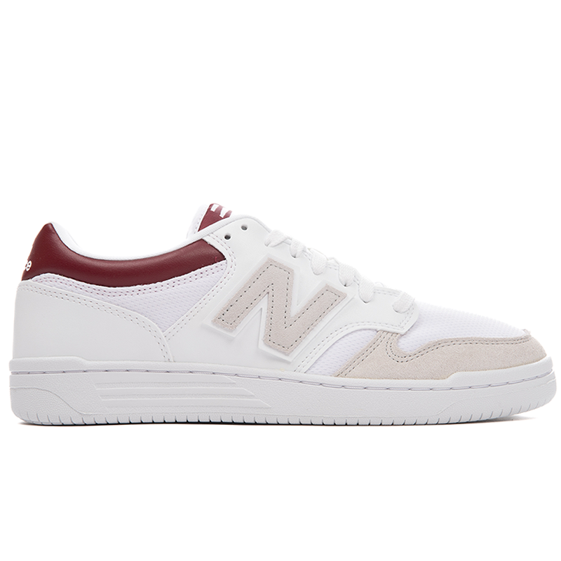 Buty unisex New Balance BB480LKB - białe