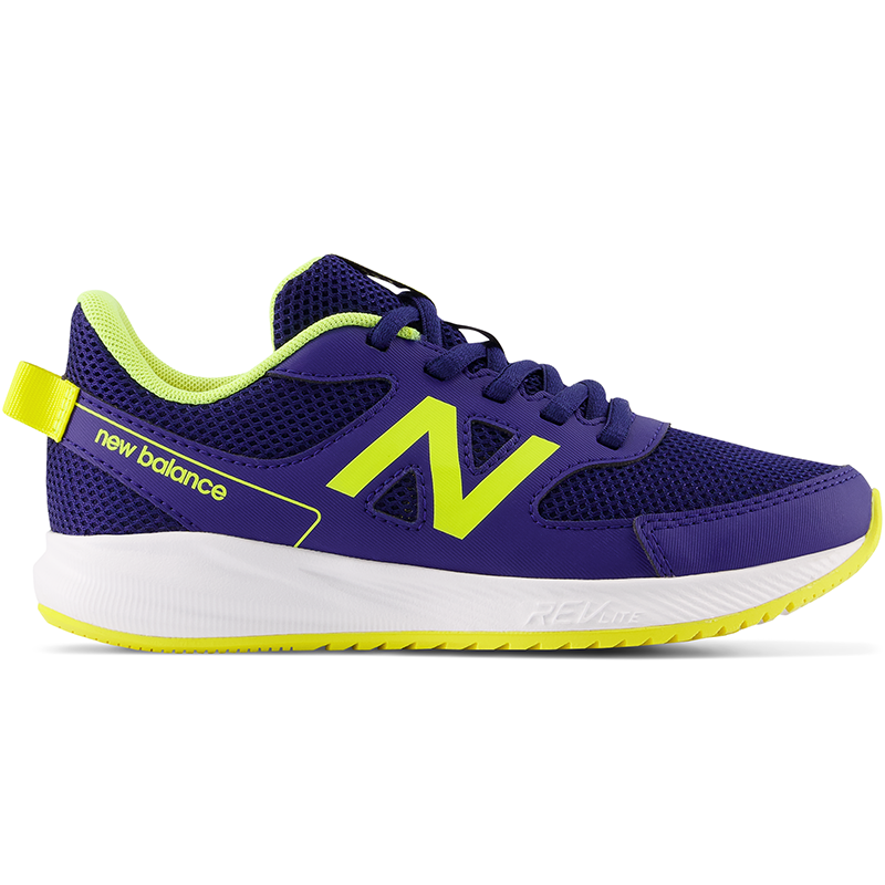 Buty dziecięce New Balance YK570BY3 - granatowe