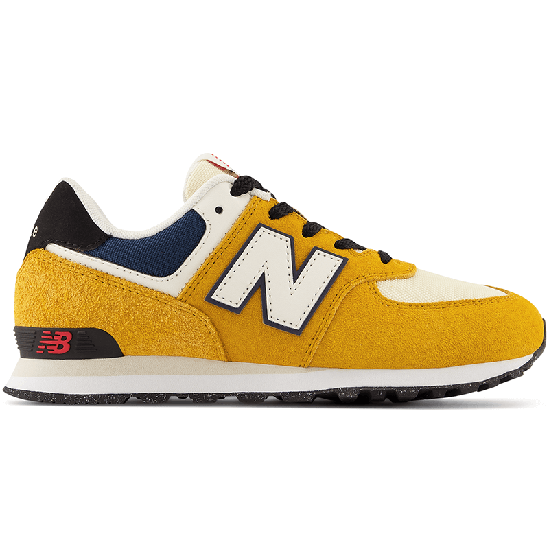 Buty dziecięce New Balance GC574CY1 - żółte