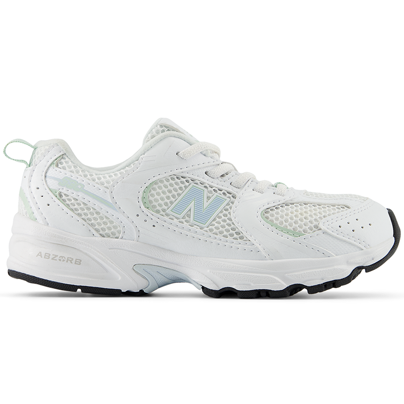 Buty dziecięce New Balance PZ530SP - białe