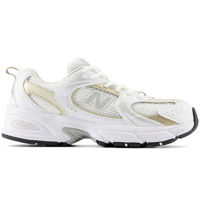 Buty dziecięce New Balance GR530RD - białe