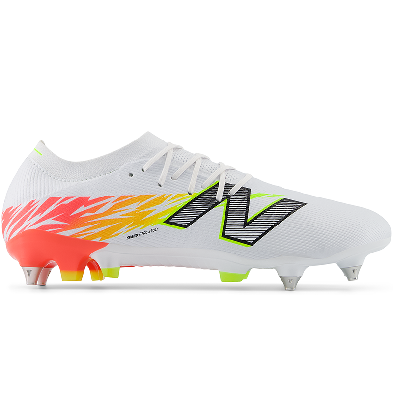Korki męskie New Balance FURON ELITE SG V8 SF1SIB8 - białe