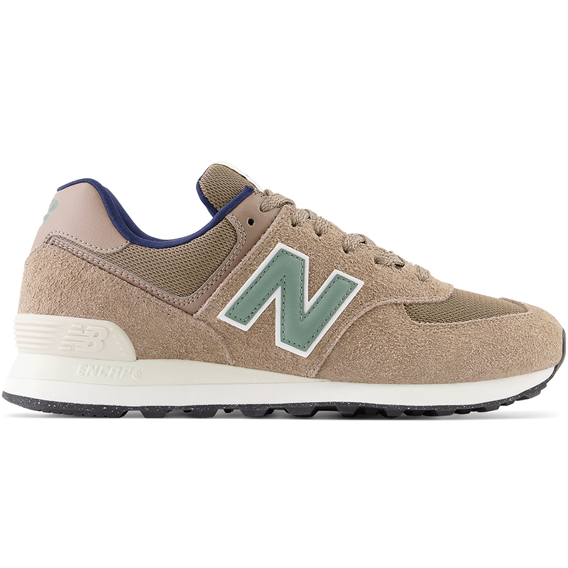 Buty unisex New Balance U574SBB - brązowe