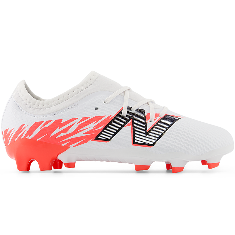 Korki dziecięce New Balance FURON TEAM JNR FG V8 SJF3FIB8 - białe