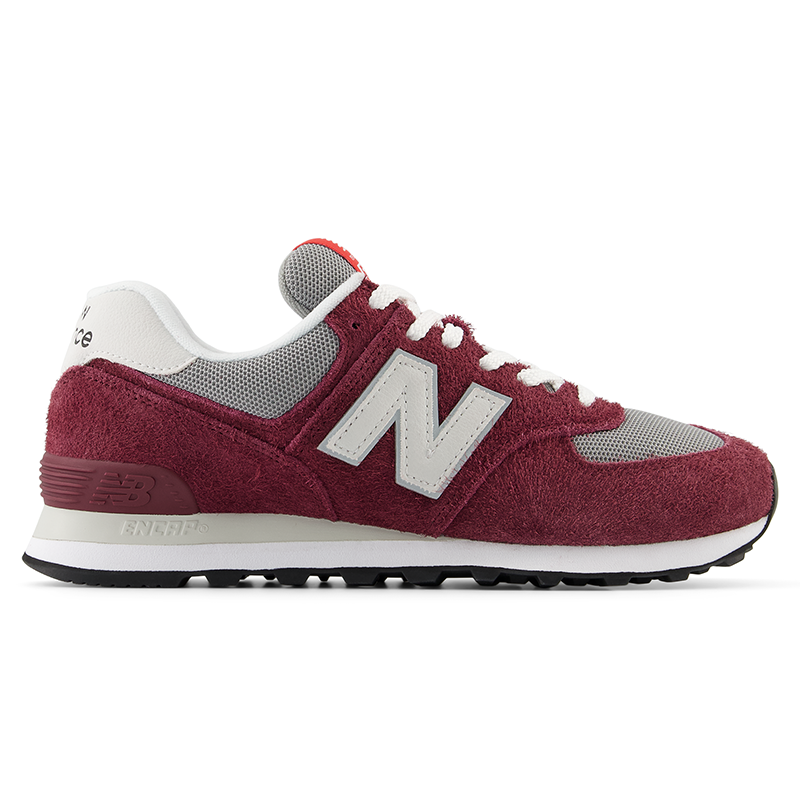 Buty unisex New Balance U574BGH – bordowe