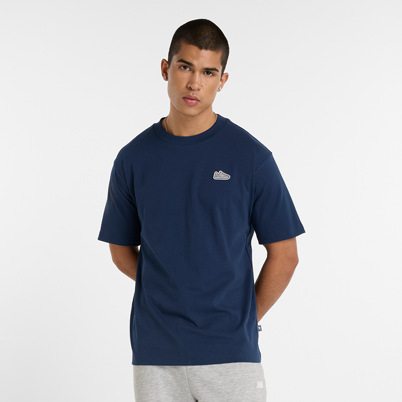 Koszulka męska New Balance MT51962NNY - granatowa