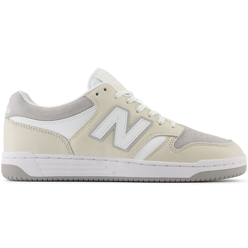 Buty unisex New Balance BB480LGW - beżowe