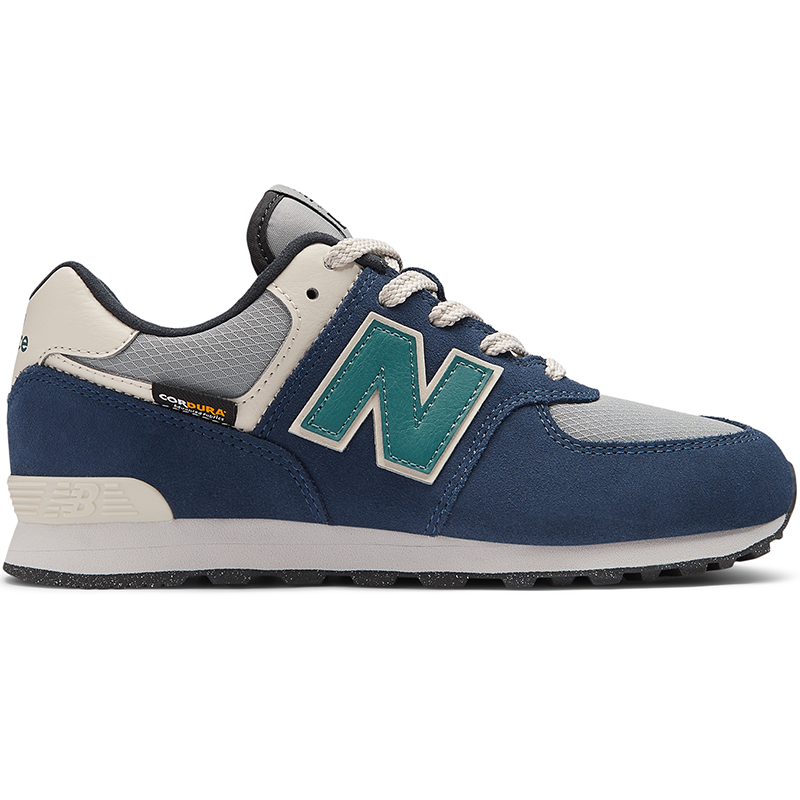 Buty dziecięce New Balance GC574SOA - niebieskie