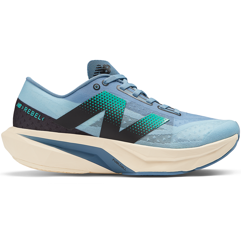 Buty męskie New Balance FuelCell Rebel v4 MFCXCH4 - niebieskie