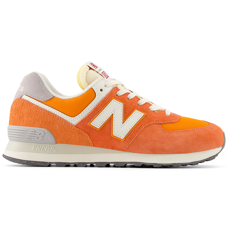 Buty unisex New Balance U574RCB - pomarańczowe