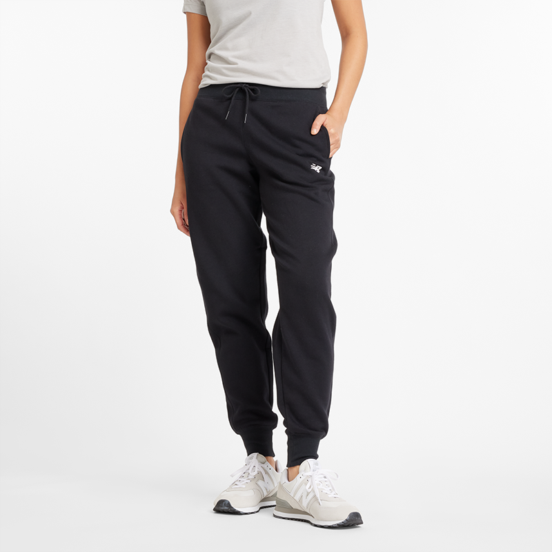 Spodnie damskie New Balance WP43805BK - czarne