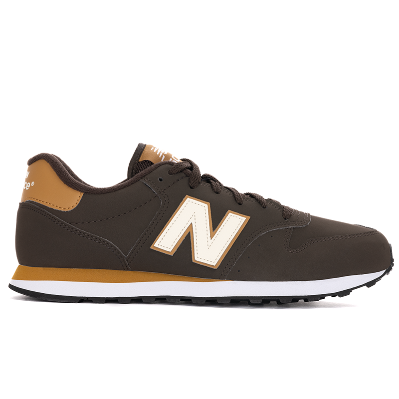 Buty męskie New Balance GM500FE2 - brązowe