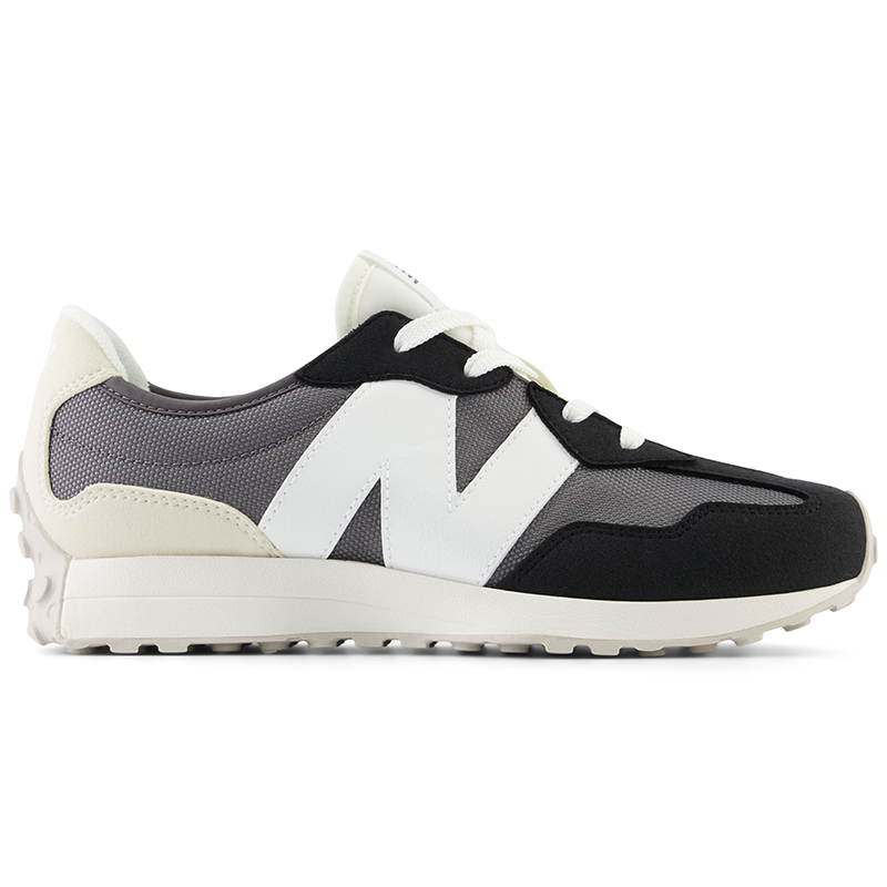 Buty dziecięce New Balance GS327FG - czarne