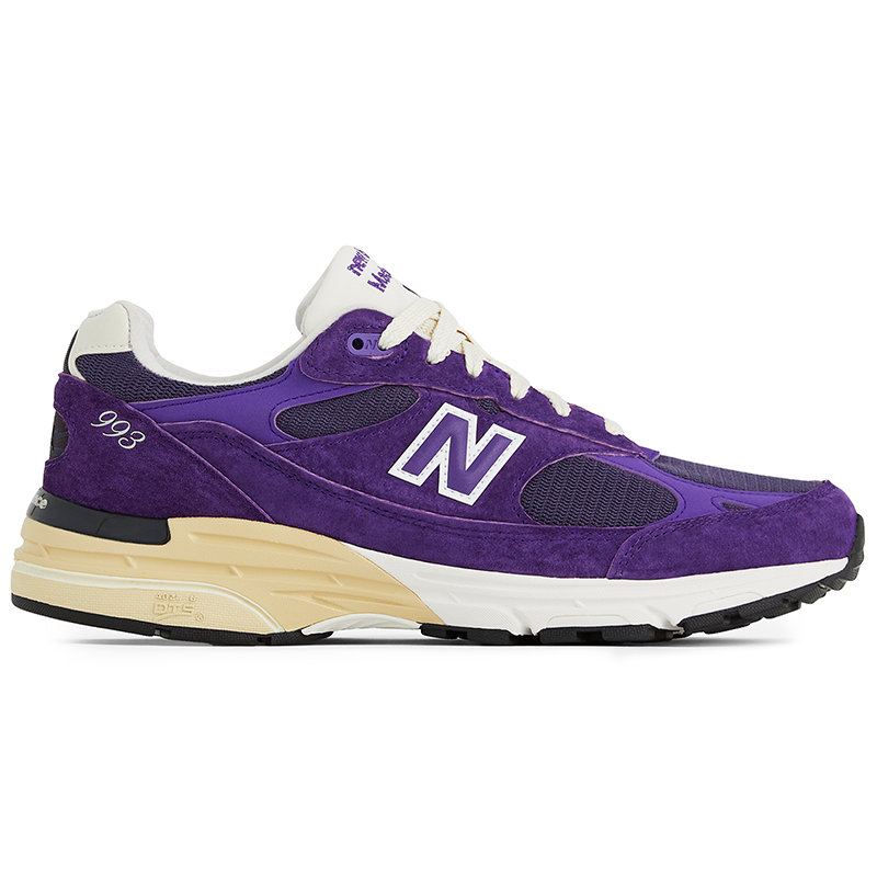 Buty unisex New Balance U993PG - fioletowe