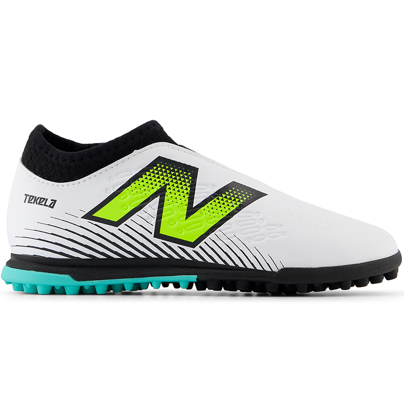 Turfy dziecięce New Balance TEKELA V4+ MAGIQUE JNR FG SJT3TH45 - białe