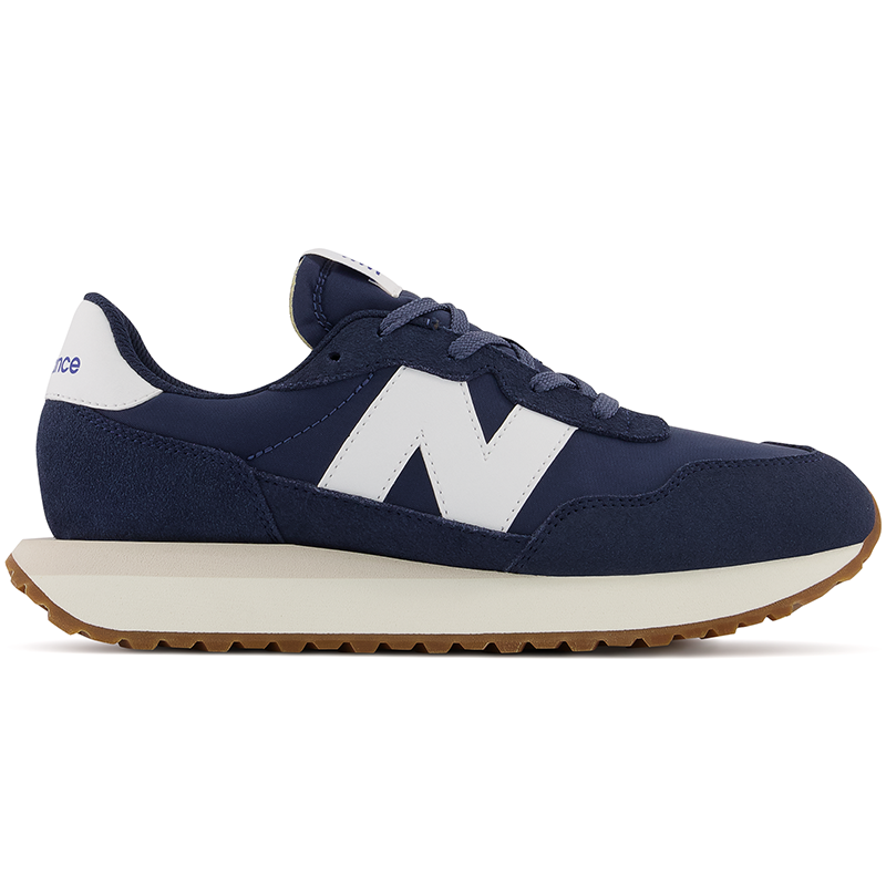 Buty dziecięce New Balance GS237PD - granatowe