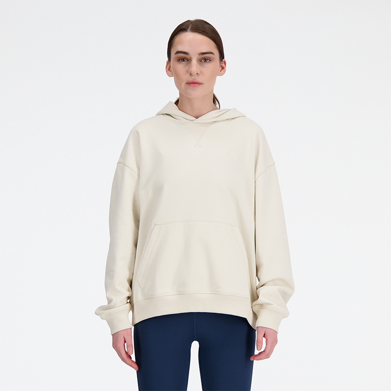 Bluza damska New Balance WT41537LIN - beżowa