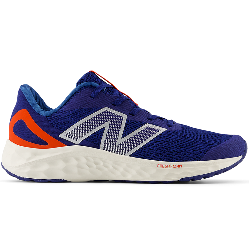 Buty dziecięce New Balance Fresh Foam Arishi v4 GPARIYN4 - granatowe