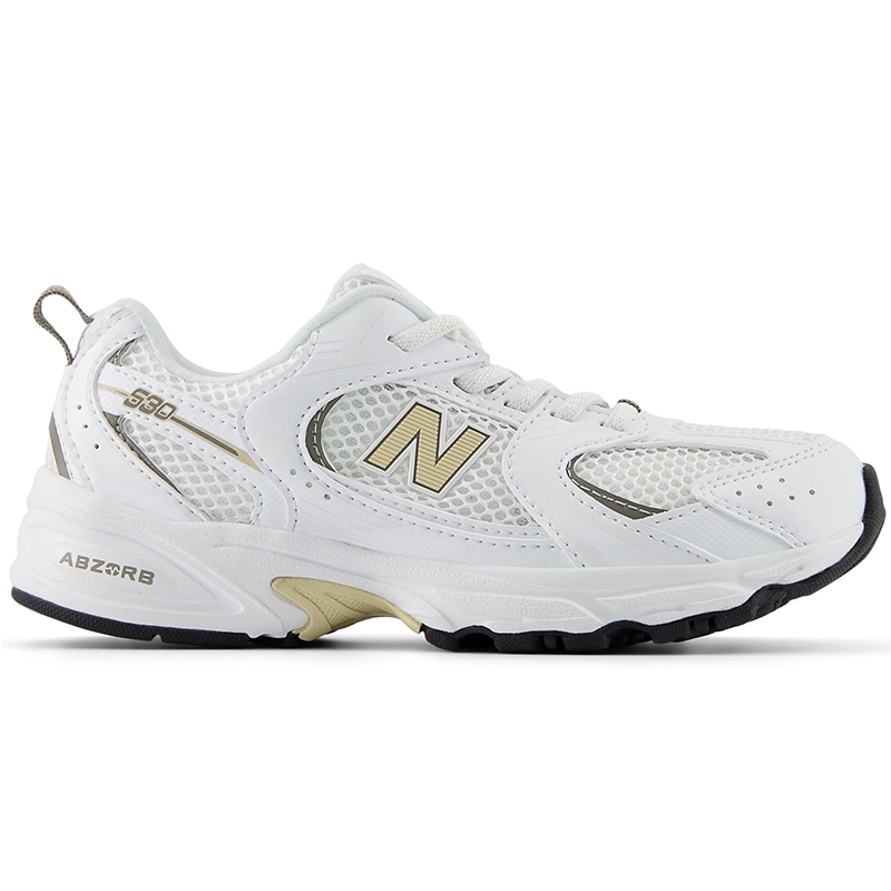 Buty dziecięce New Balance PZ530SO - białe
