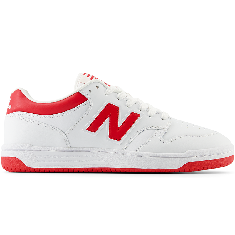 Buty unisex New Balance BB480LTR - białe