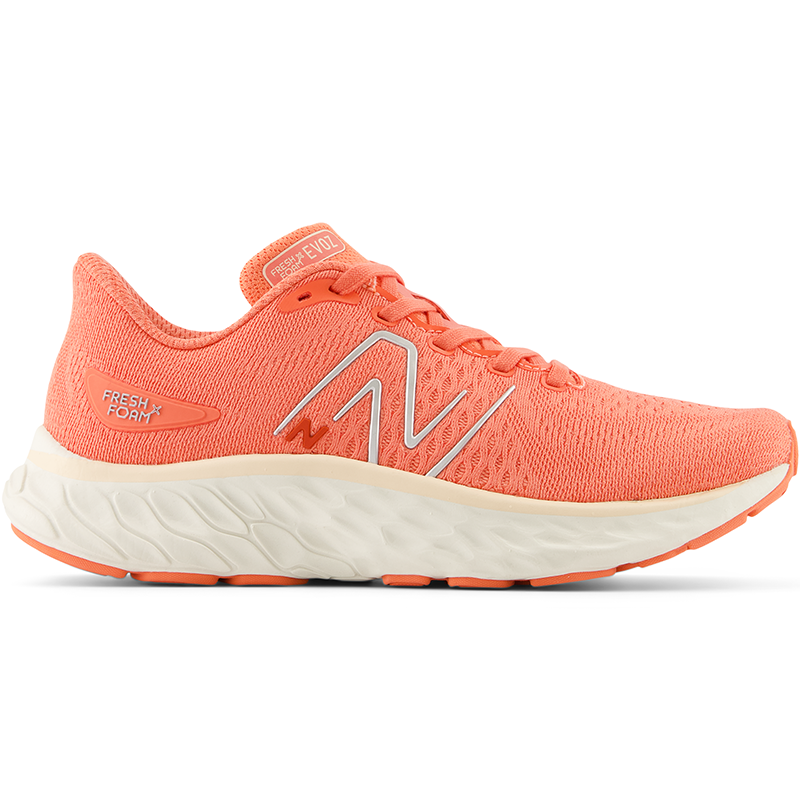 Buty damskie New Balance Fresh Foam Evoz v3 WEVOZRR3 - pomarańczowe