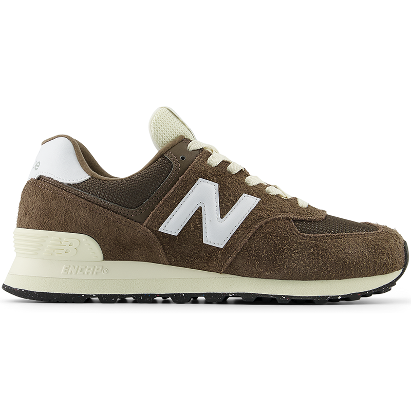 Buty unisex New Balance U574RBI - brązowe