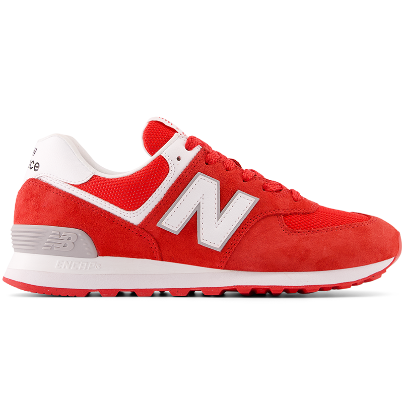 Buty unisex New Balance U574GEE - czerwone