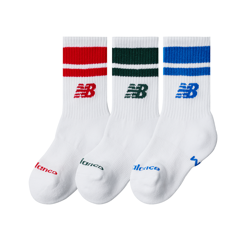 Skarpety dziecięce New Balance LAS51253WT - białe