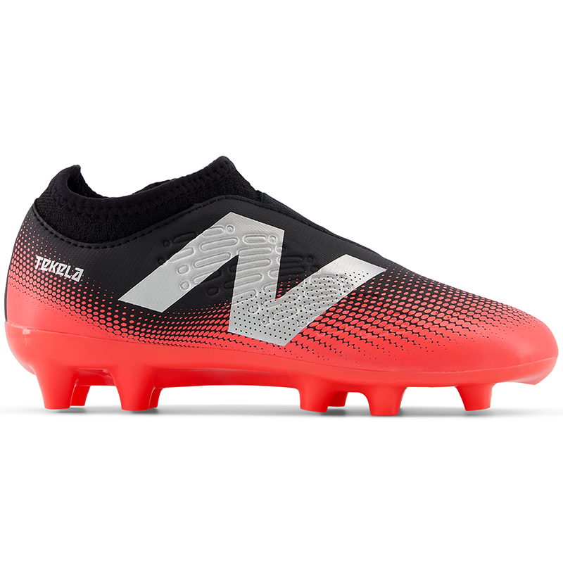 Korki dziecięce New Balance TEKELA V4+ MAGIQUE JNR FG SJT3FR45 - czerwone