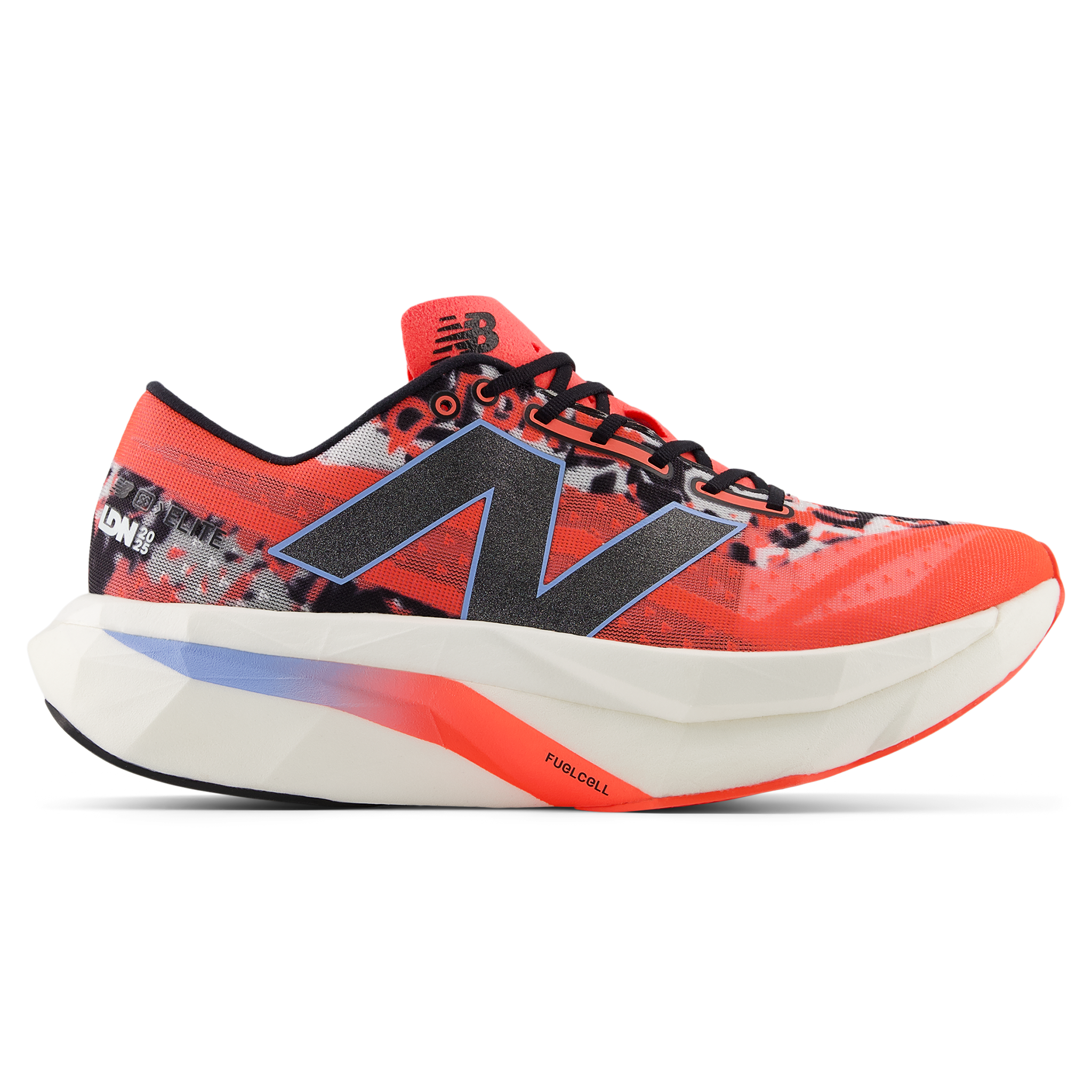 Buty męskie New Balance FuelCell SC Elite V4 MRCELLM4 - pomarańczowe