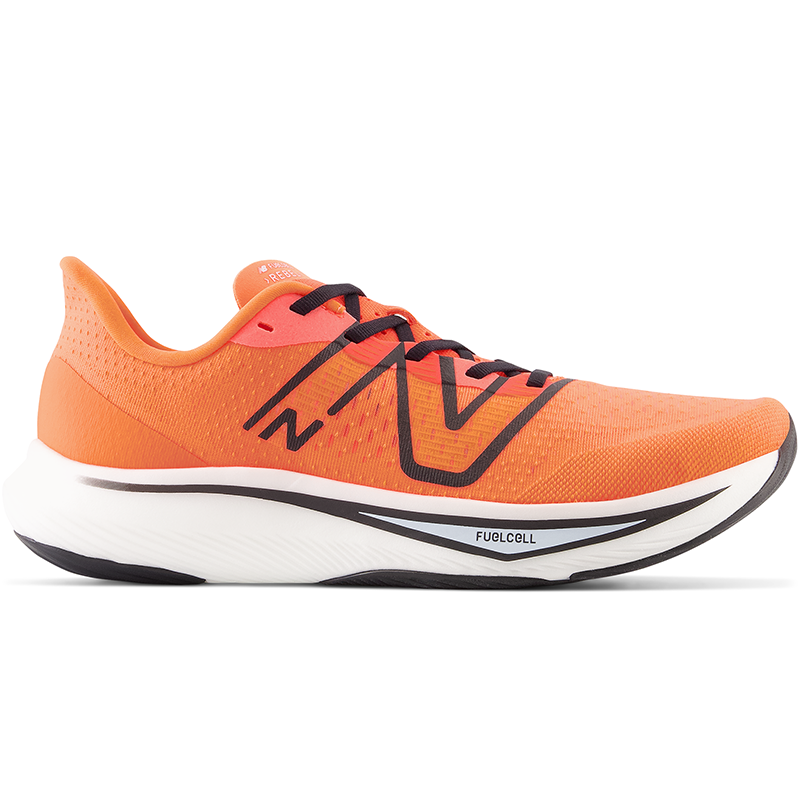 Buty męskie New Balance FuelCell Rebel v3 MFCXCD3 - pomarańczowe