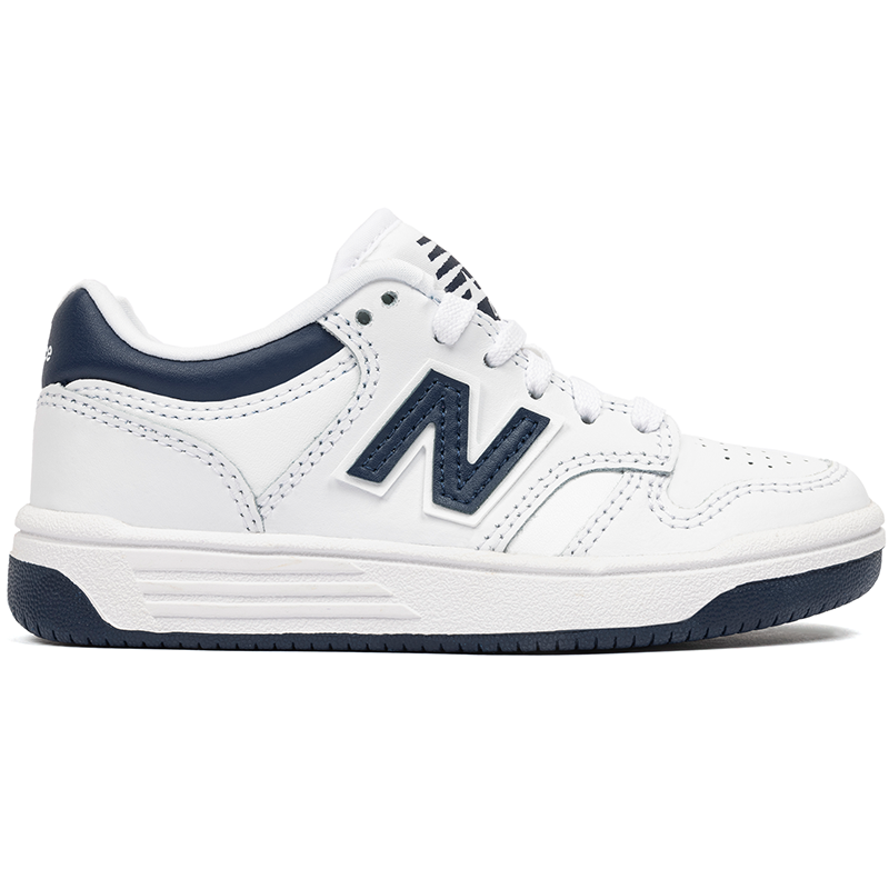 Buty dziecięce New Balance PSB480WN - białe